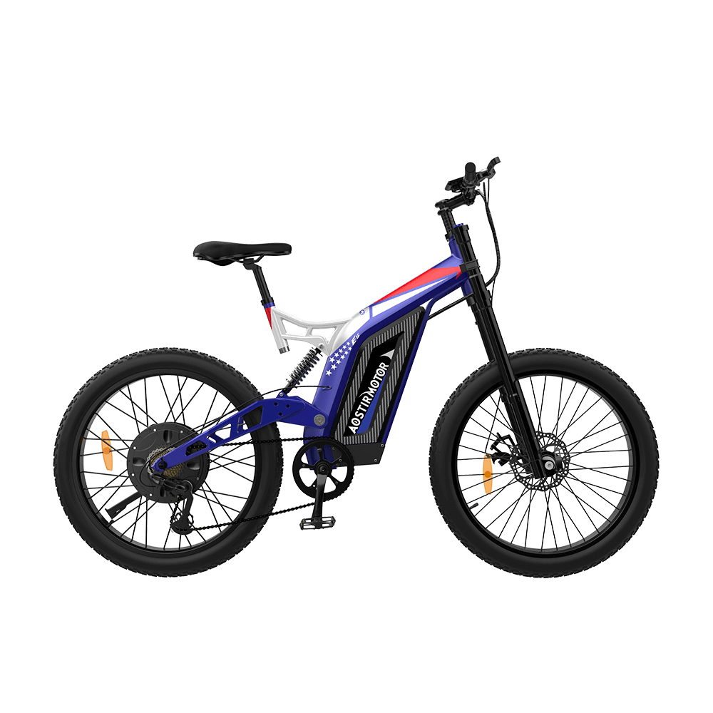 Aostirmotor S17 1500W Electric Bike with Big Front Fork