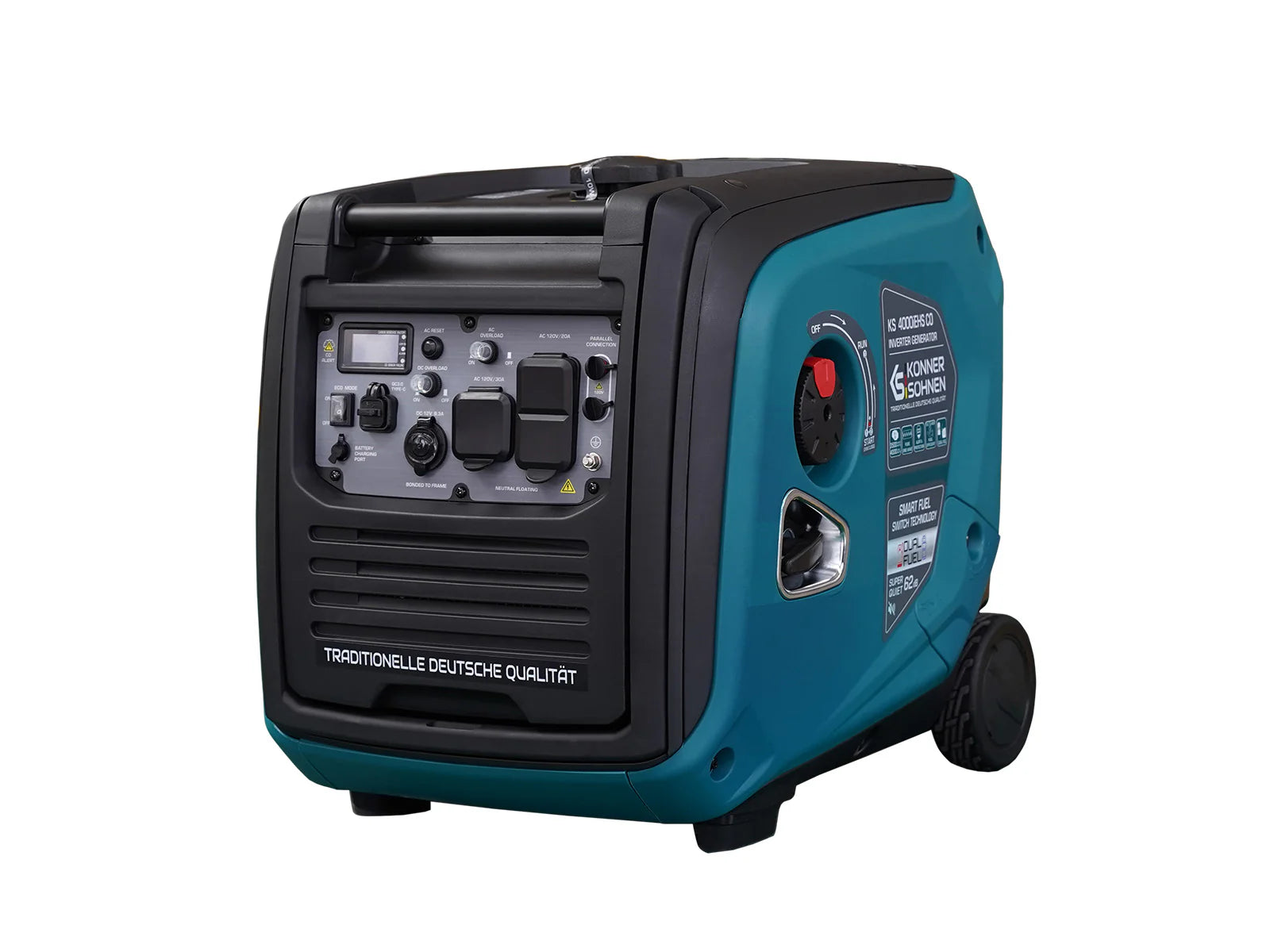 KS 4000iEHS CO Dual-Fuel Inverter Generator