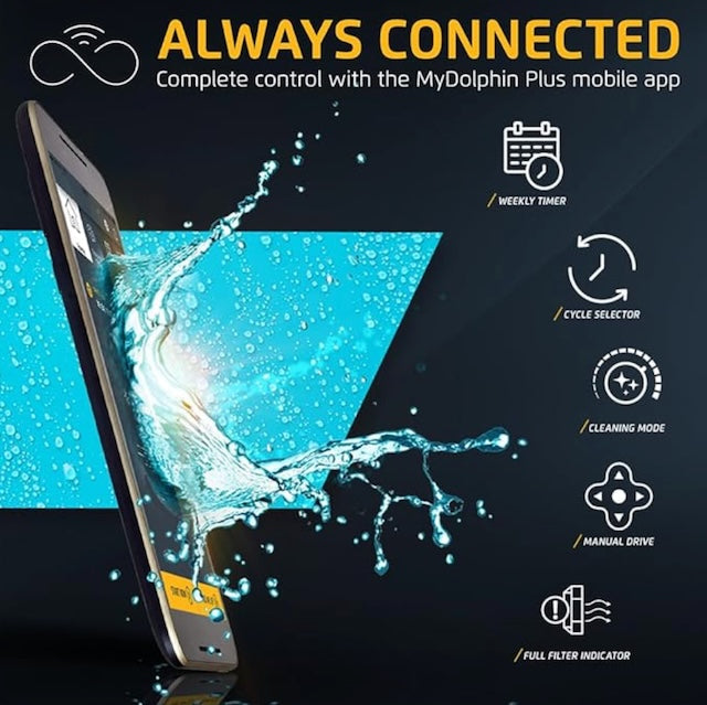 Effortless Pool Clean: Dolphin E40 Wi-Fi Robotic Vacuum
