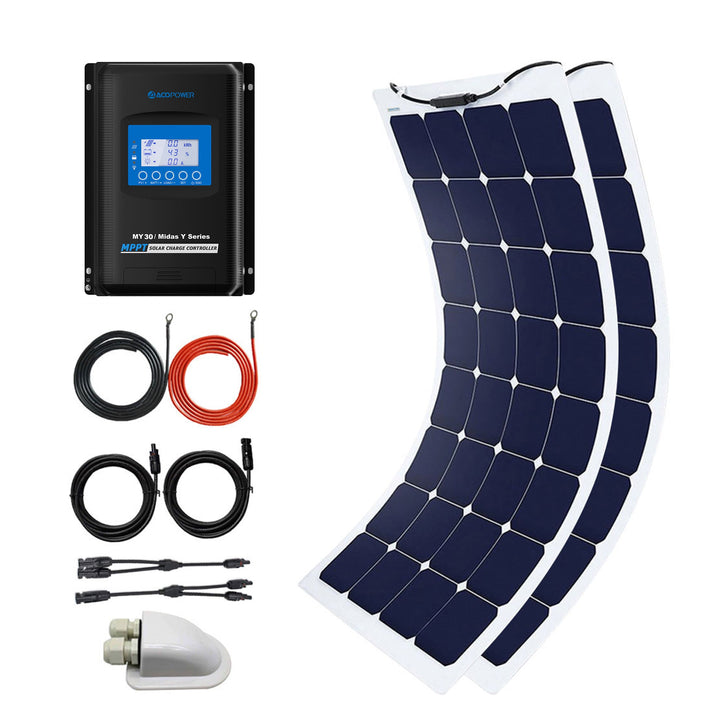 Acopower 220W 30A Flex Kit - Your Portable Solar Power Solution