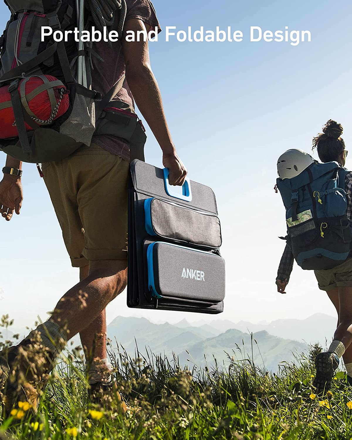 Anker Solix PS100 100W High-Efficiency Portable Solar Panel