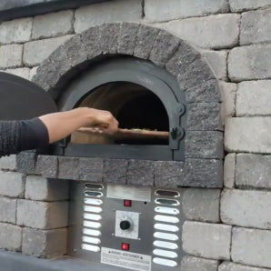 Unleash Your Inner Chef with the Chicago Brick Oven - CBO 750 Hybrid Pizza Oven DIY Kit (Residential) | Dual-Fuel (Gas and Wood)!