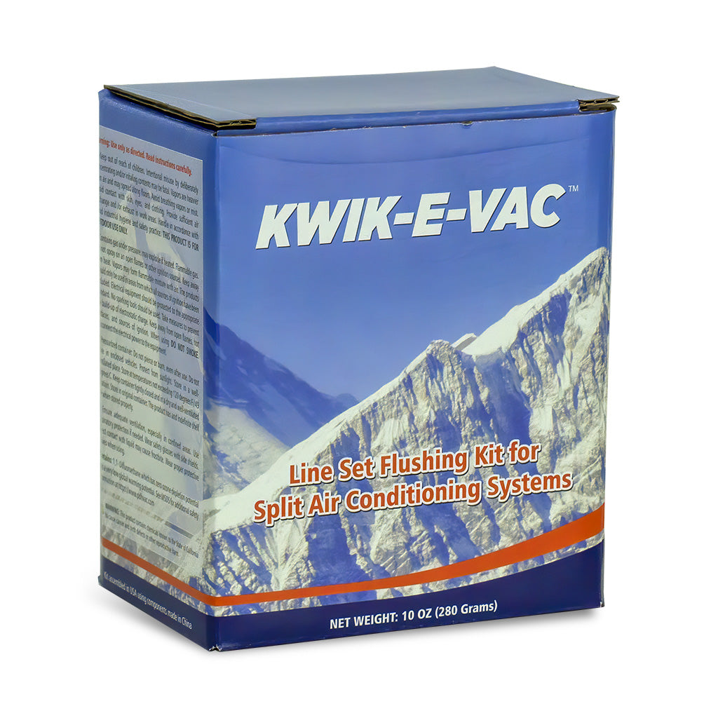KWIK-E-VAC Mini Split AC Line Set Flushing Kit - Simplify Installation!