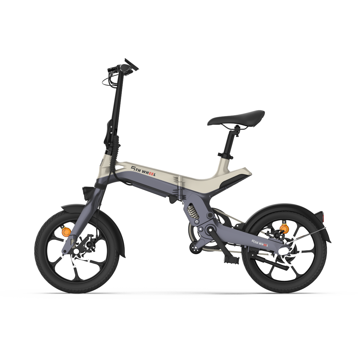 5th Wheel Tide 1: The Ultimate 2-in-1 Folding eBike for Fun and Fitness