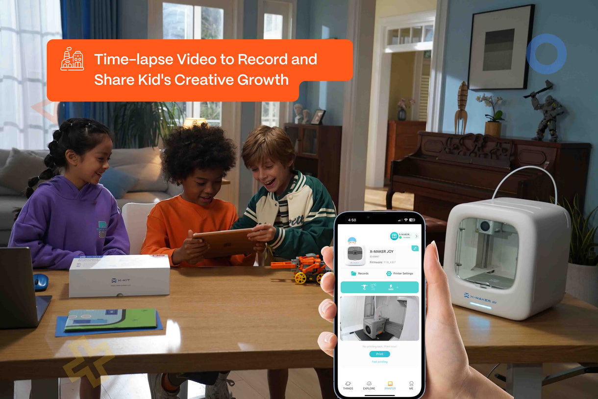 AOSEED X-MAKER JOY: Unleash Your Kids' Creativity with Endless 3D Printed Toys