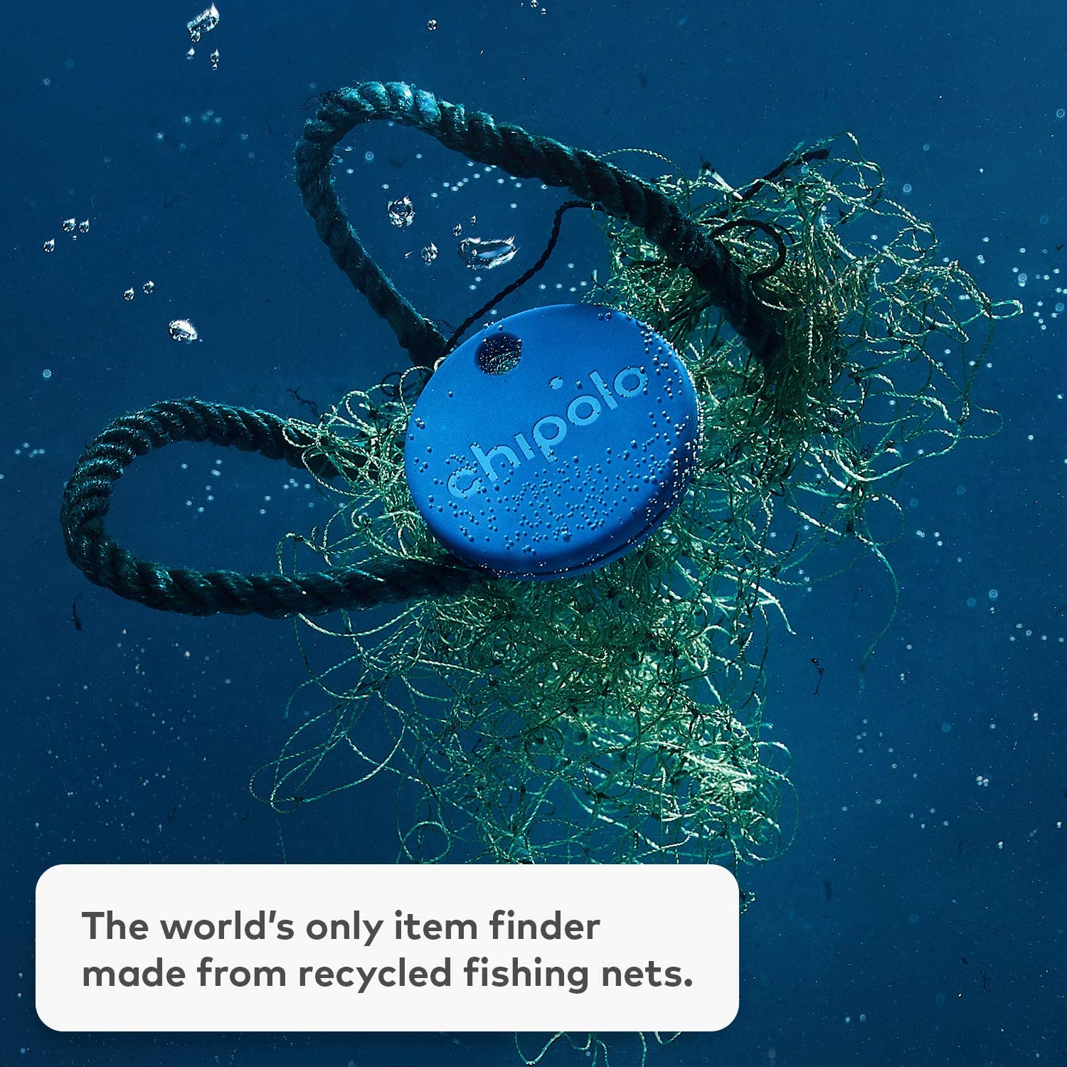 Chipolo ONE Ocean Edition Bluetooth Tracker - Find Your Items and Support Ocean Clean-up