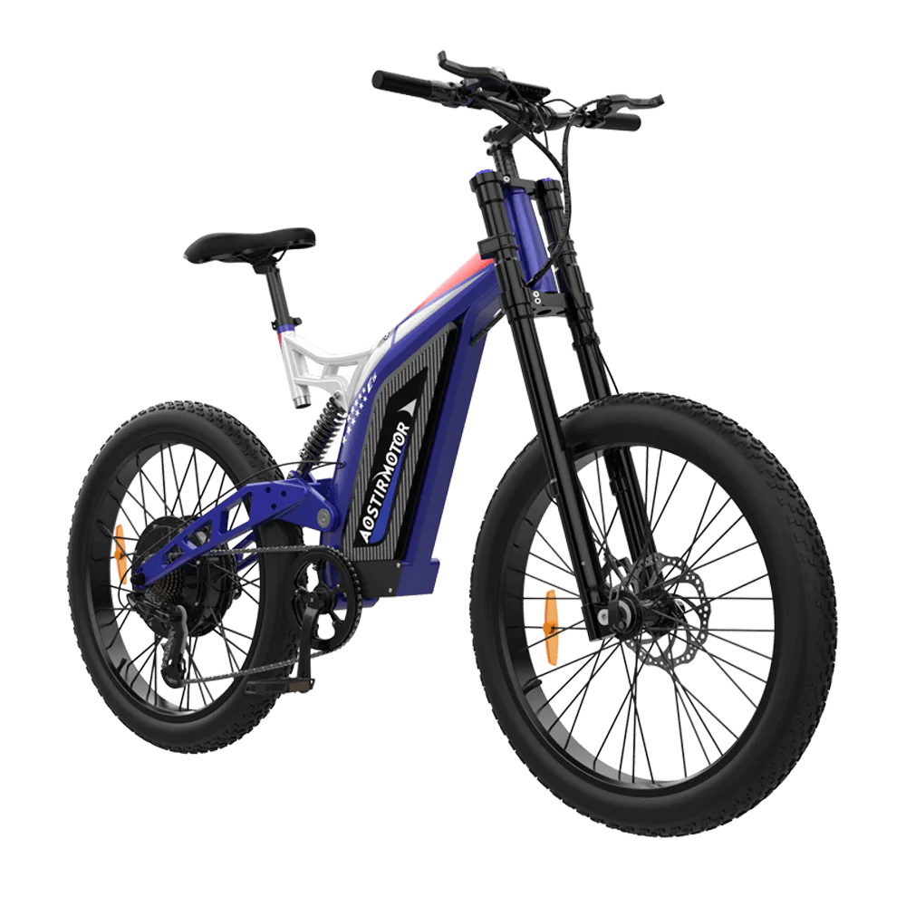 Aostirmotor S17 1500W Electric Bike with Big Front Fork