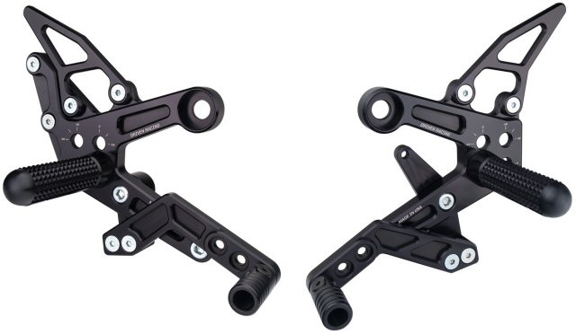 Driven Racing's High-Performance Honda Grom TT Rearsets (169-425)