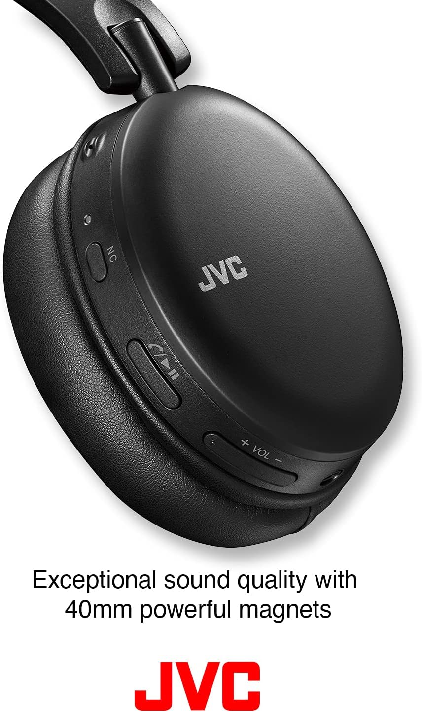 JVC Active Noise Cancelling Wireless Bluetooth Headphones