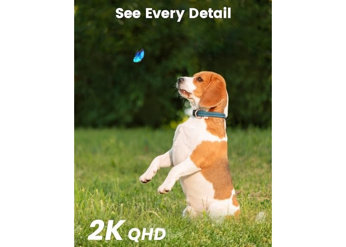 AOSU Outdoor 2K Solar-Powered Security Camera - Your Ultimate Home Protection