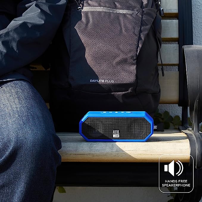 Altec Lansing Royal Blue Waterproof Bluetooth Speaker Jacket H2O 4 - Your Ultimate Music Companion