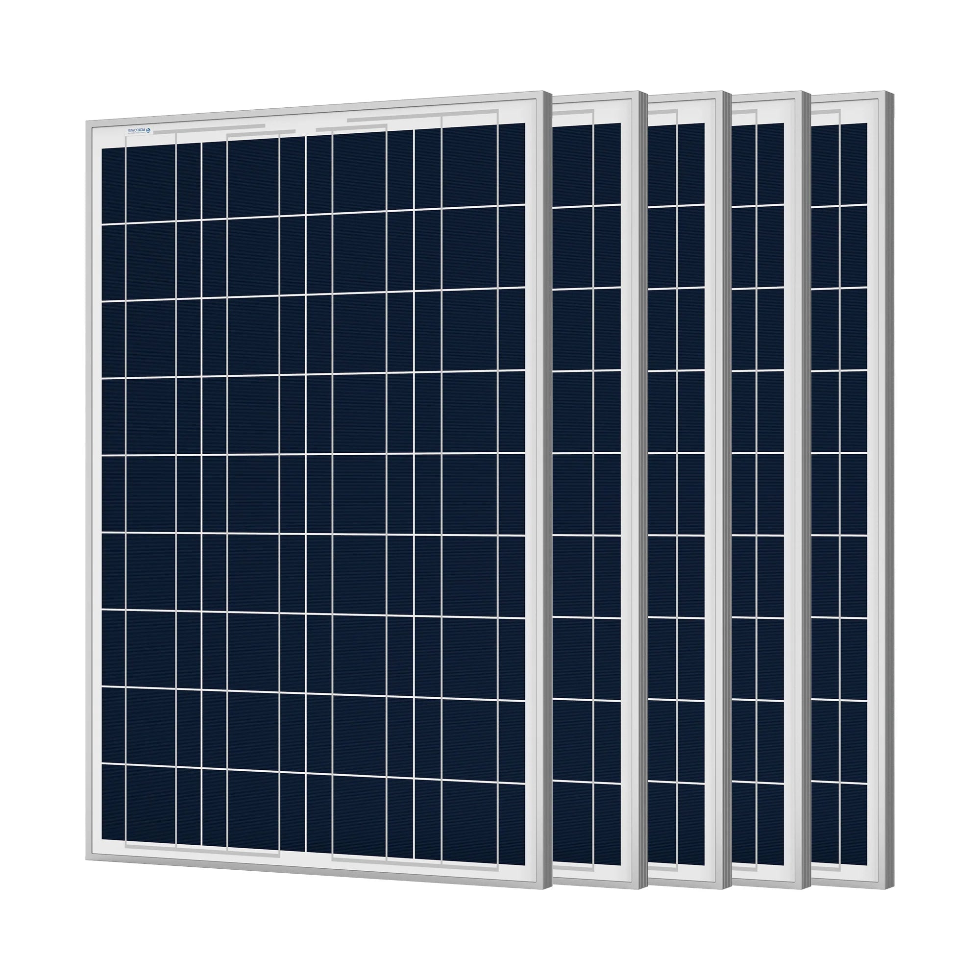 ACOPower 500W Polycrystalline Solar Panel Pack (5 x 100W)