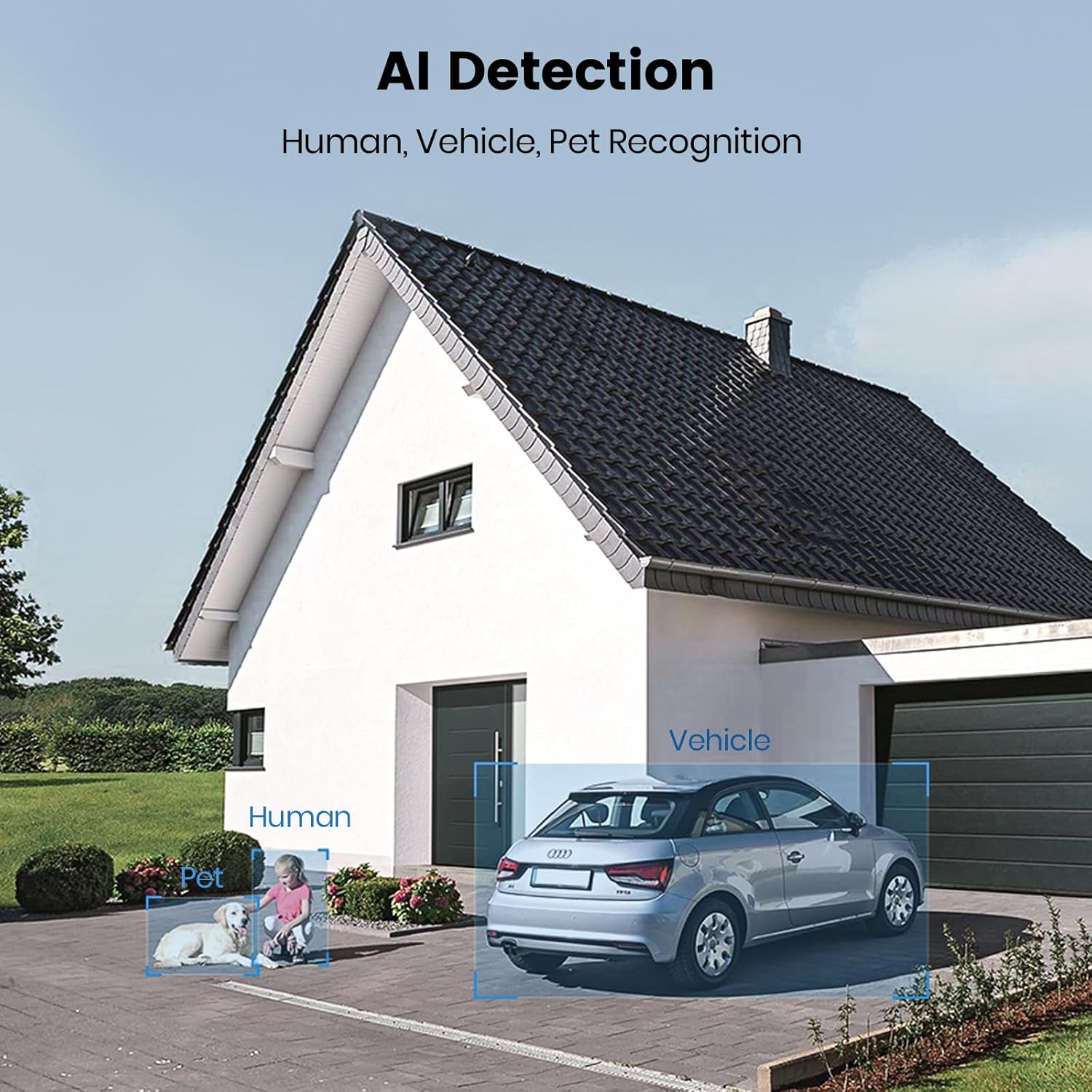 AOSU 3K Outdoor Wired Security Camera - Keep Your Space Secure