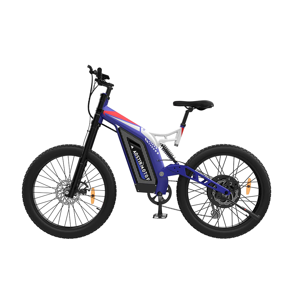Aostirmotor S17 1500W Electric Bike with Big Front Fork