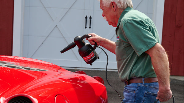 Metrovac AIR FORCE BLASTER SIDEKICK: The Ultimate Car & Motorcycle Dryer