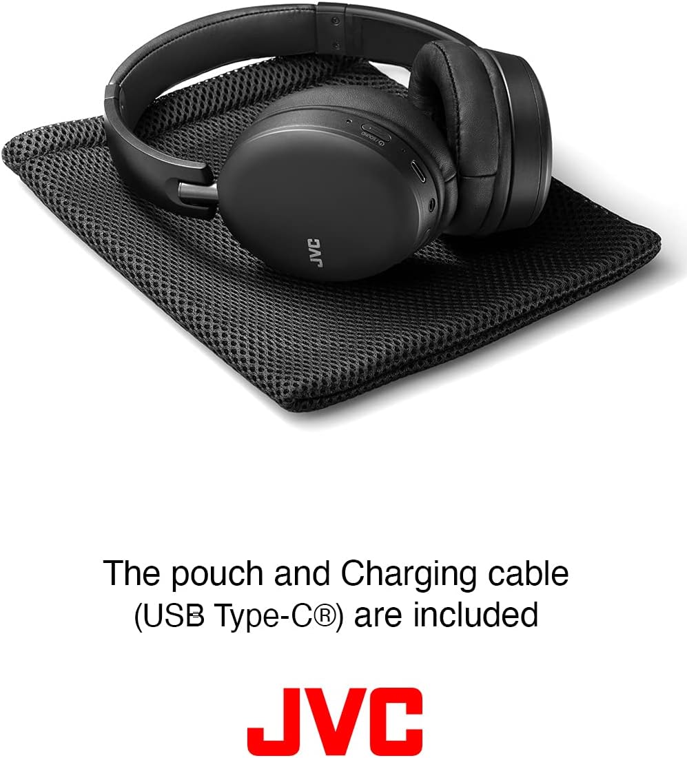 JVC Active Noise Cancelling Wireless Bluetooth Headphones