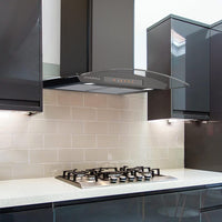 Ciarra 30-Inch Wall Mount Range Hood: 3-Speed Extraction for a Cleaner Kitchen