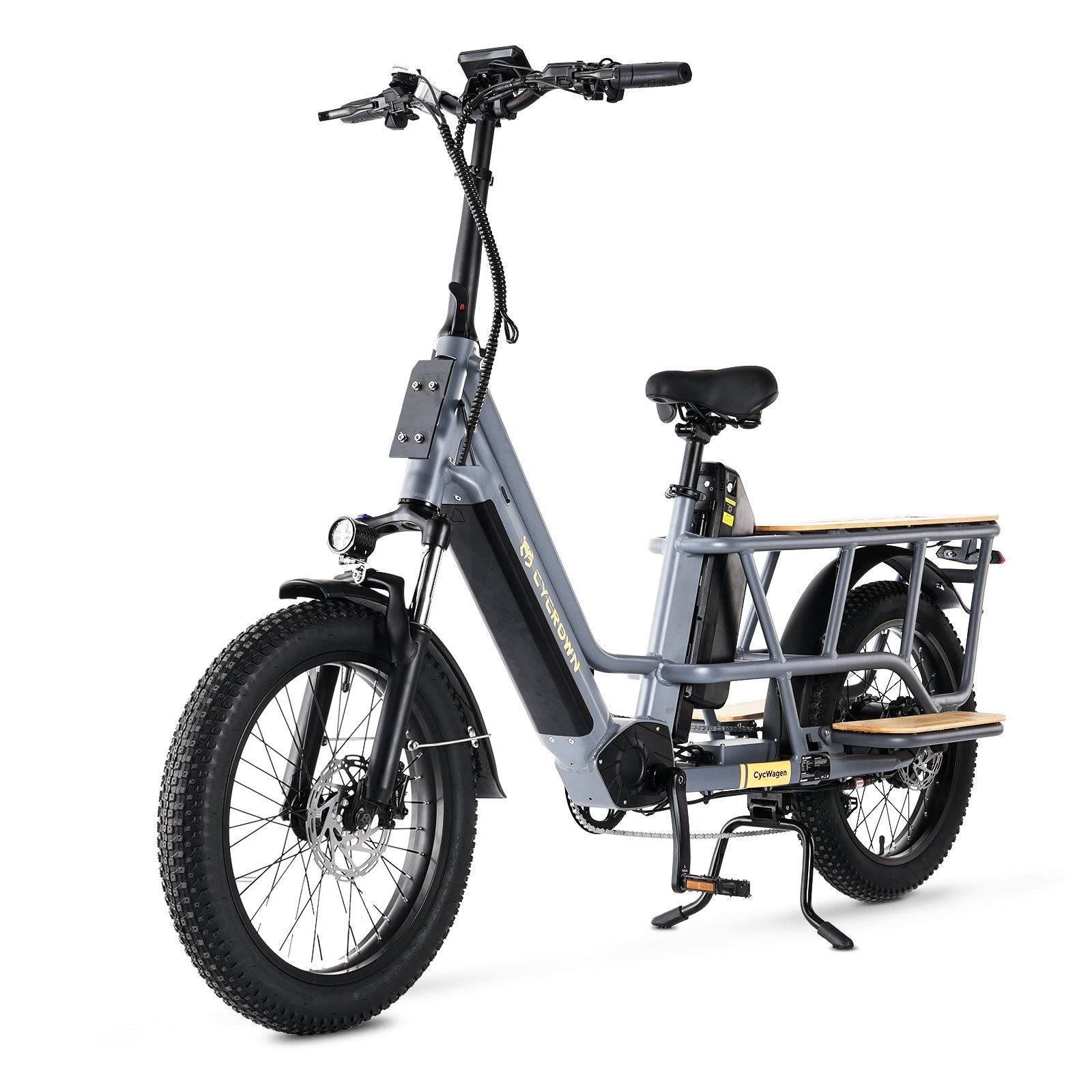 CycWagen Dual Battery Longtail Cargo Electric Bike
