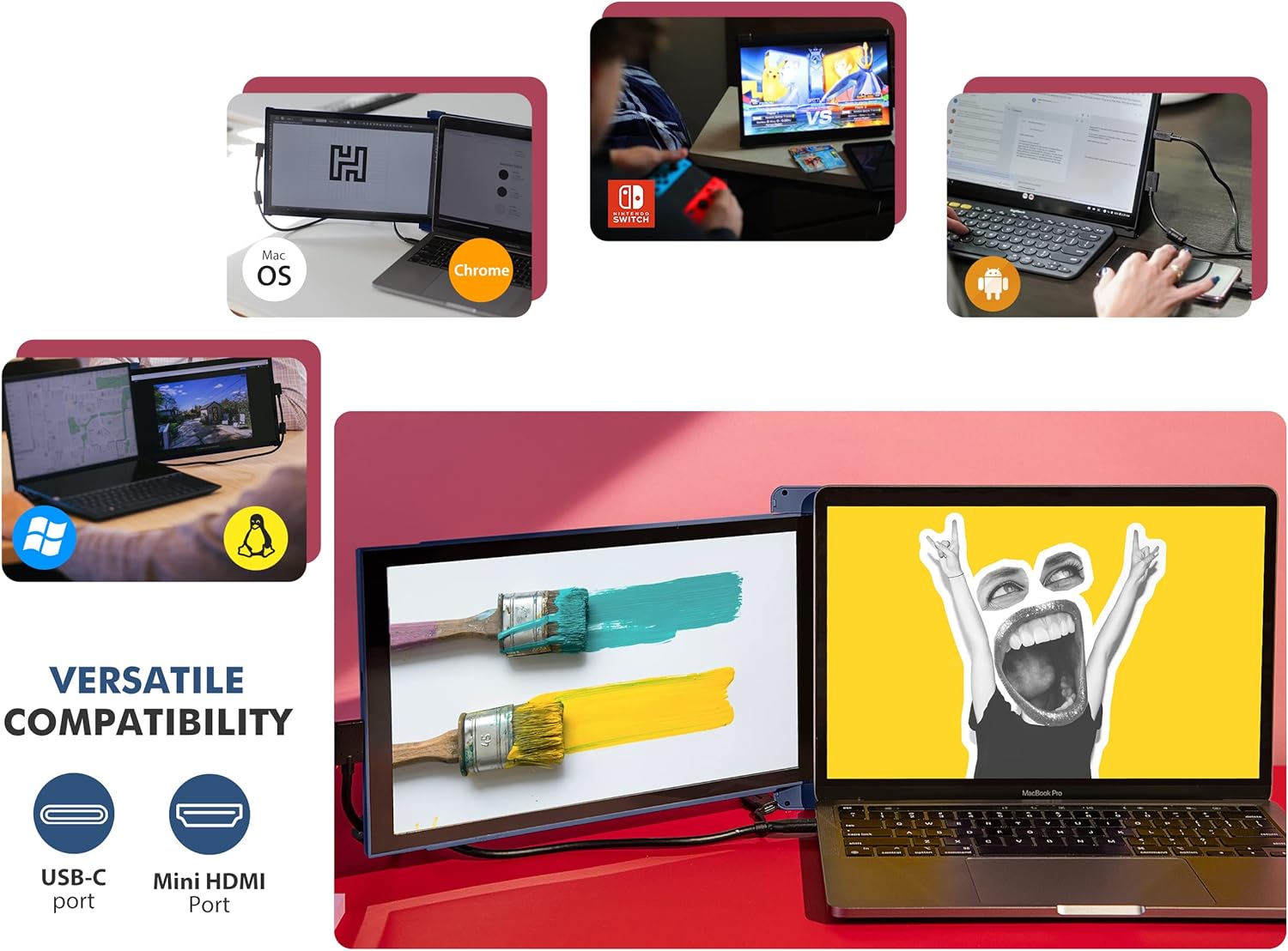 Mobile Pixels Duex Lite 12.5" LCD Portable Monitor