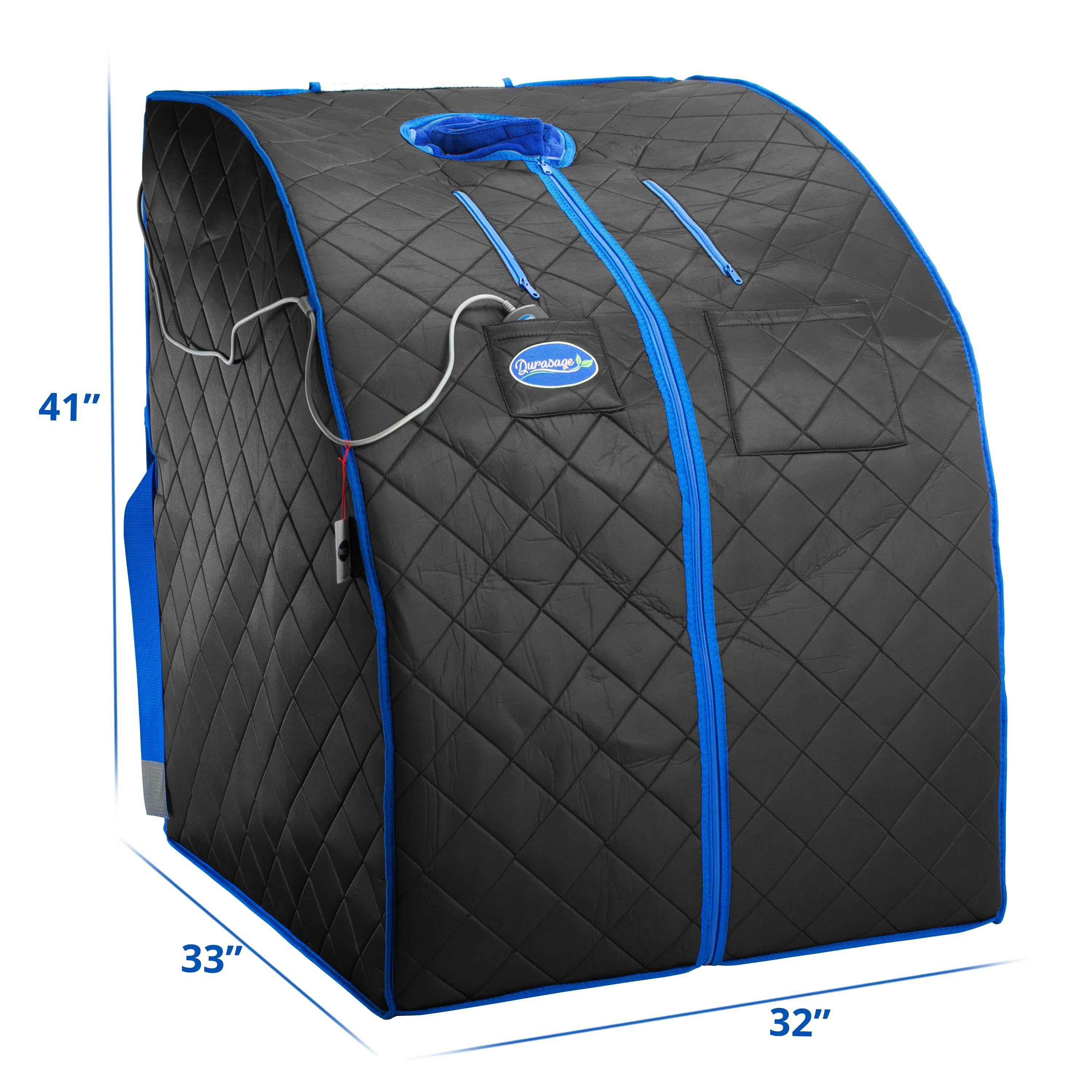 Durasage Personal Ultra Low Emf Portable Infrared Sauna - Your Home Relaxation Oasis