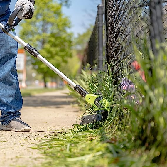 Earthwise 20V Cordless Lithium-Powered 10' String Trimmer - Your Gardening Superstar