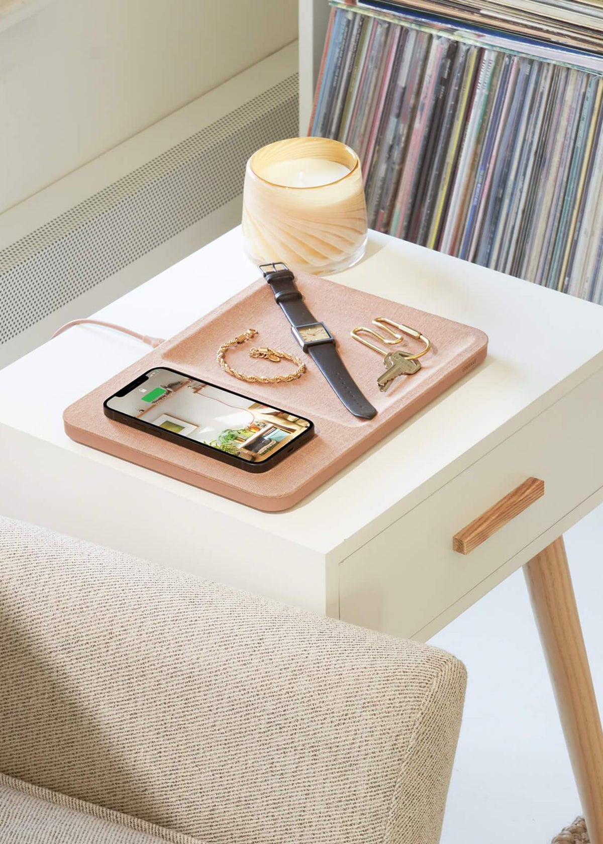 Courant Catch 3 Essentials Wireless Charging Pad - Keep Your Devices Charged in Style