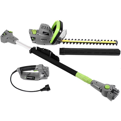 Earthwise 2-in-1 Convertible Pole Hedge Trimmer - Your Ultimate Gardening Companion