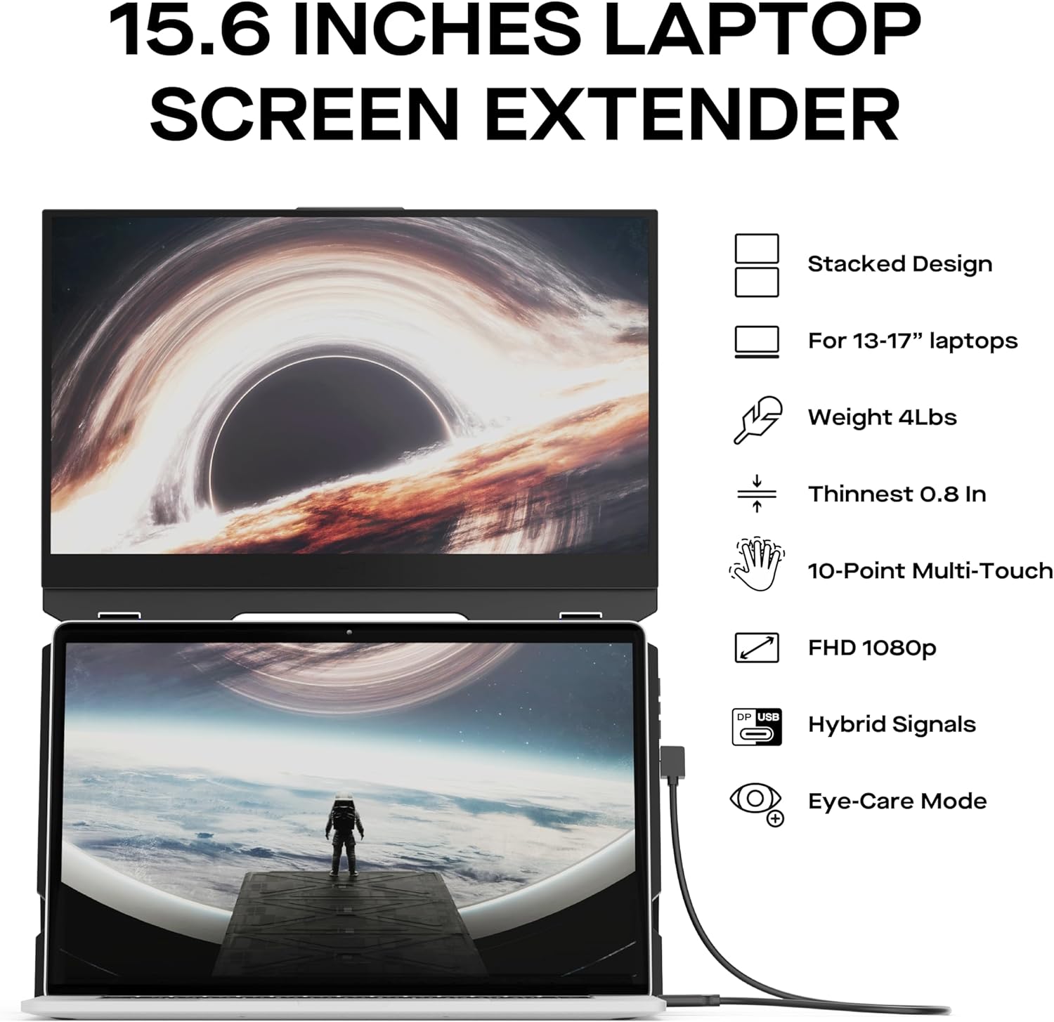 Mobile Pixels Duex Float 15.6 1080P Touch - Your Portable Work and Play Companion