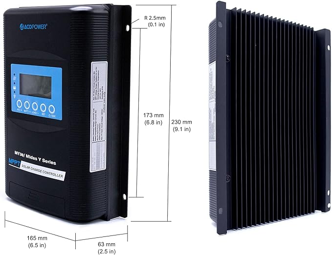 ACOPower 100W Mono RV Solar Kit - 300W 30A All Black