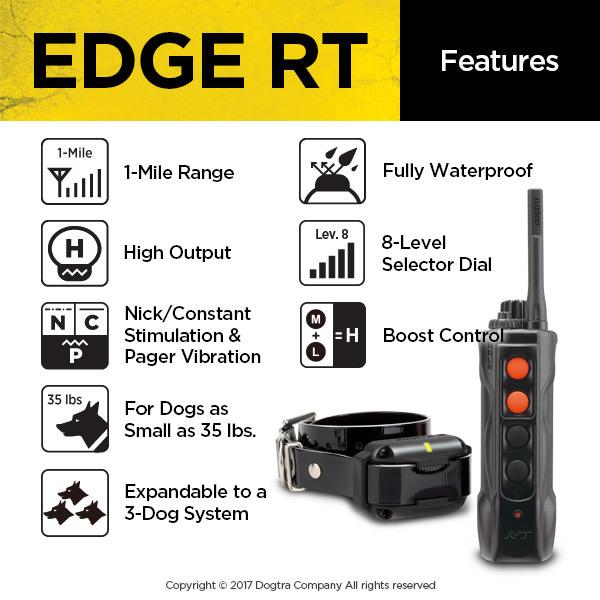 Unleash Precision: Dogtra Edge RT Remote Training Collar