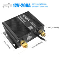 Acopower 12V 200 Amp Dual Battery Isolator Kit - Your Ultimate Off - Road Power Solution