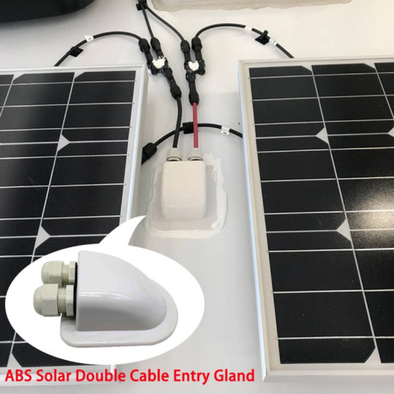 ACOPOWER 500W Mono Solar RV Kit - All Black, 40A