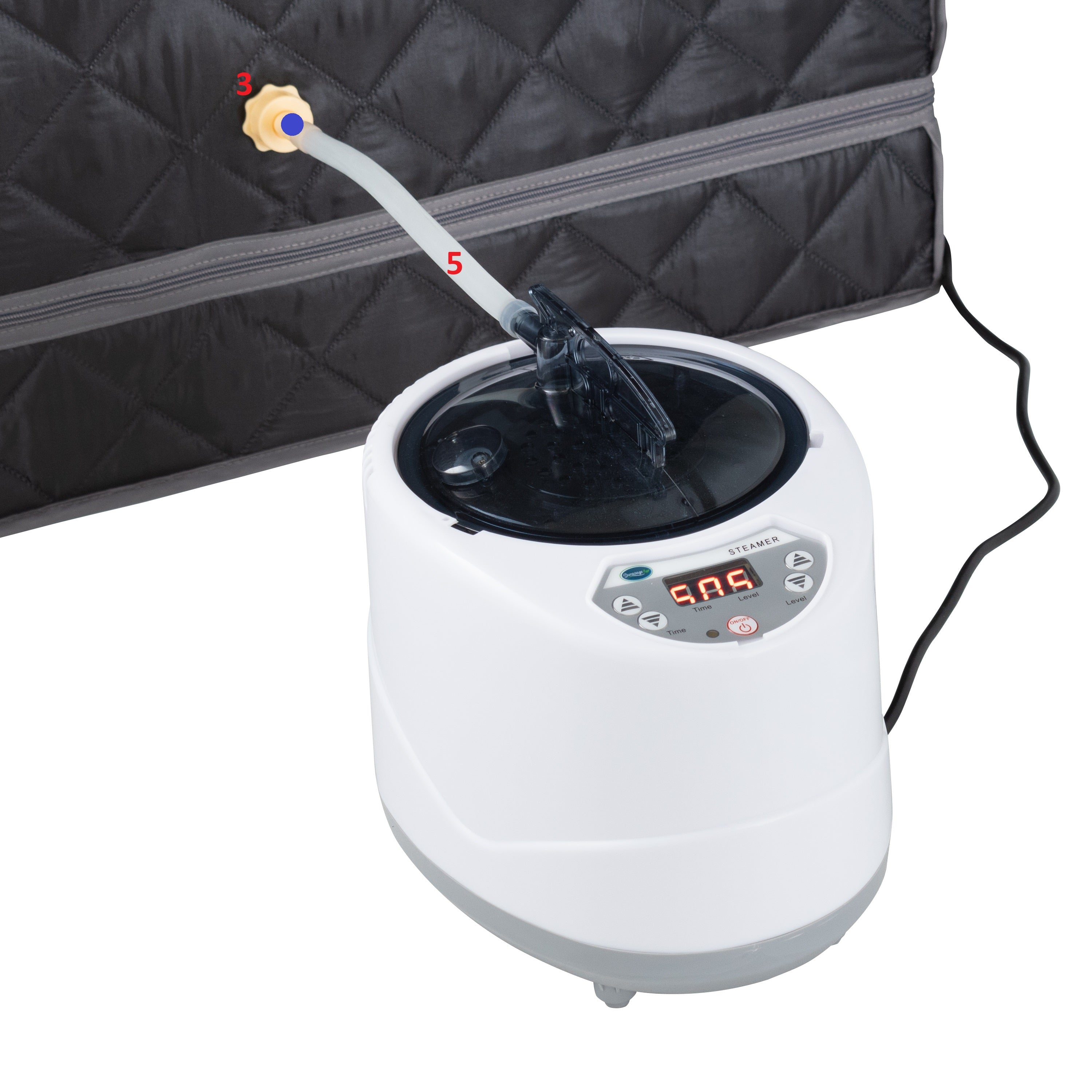 Durasage Home Spa: Portable Full Body Steam Sauna - Relax in Style!