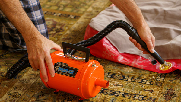 Metrovac Magic Air Deluxe Inflator/Deflator Pump - 1.17 HP Powerhouse