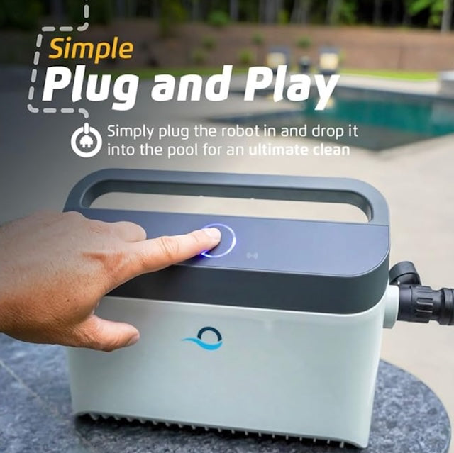 Dolphin E25 Wi-Fi Robotic Pool Vacuum - Effortless Pool Cleaning