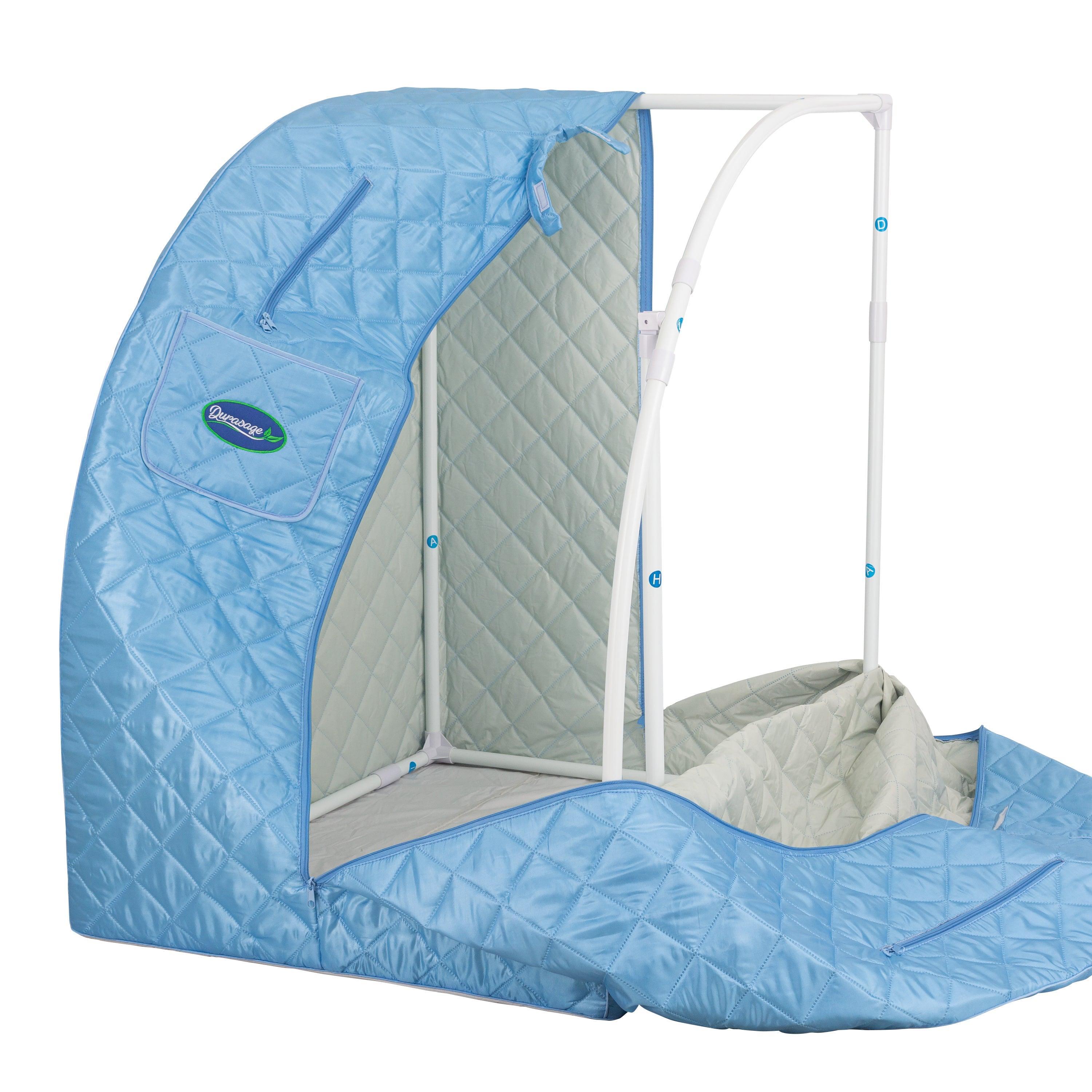 Durasage Lightweight Portable Home Steam Sauna - Relax in Style with 60-Minute Timer and 800-Watt Power