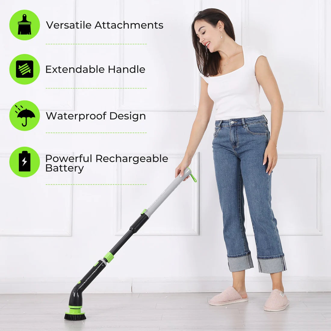 Effortless Clean: EasyScrub Electric Spin Scrubber