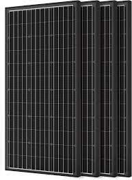 Acopower 100w Mono Pack - 4 High - Performance Solar Panels