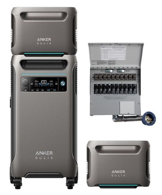 Anker SOLIX F3800 All-in-One Power Solution with Expansion and Switch Kit