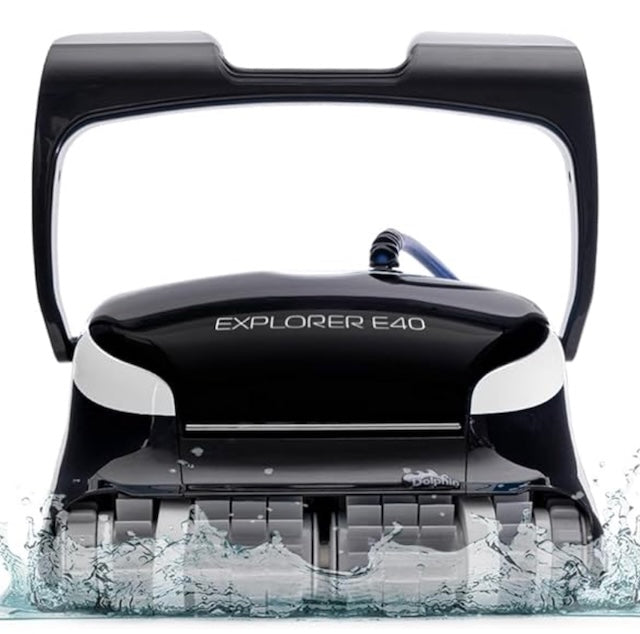 Effortless Pool Clean: Dolphin E40 Wi-Fi Robotic Vacuum