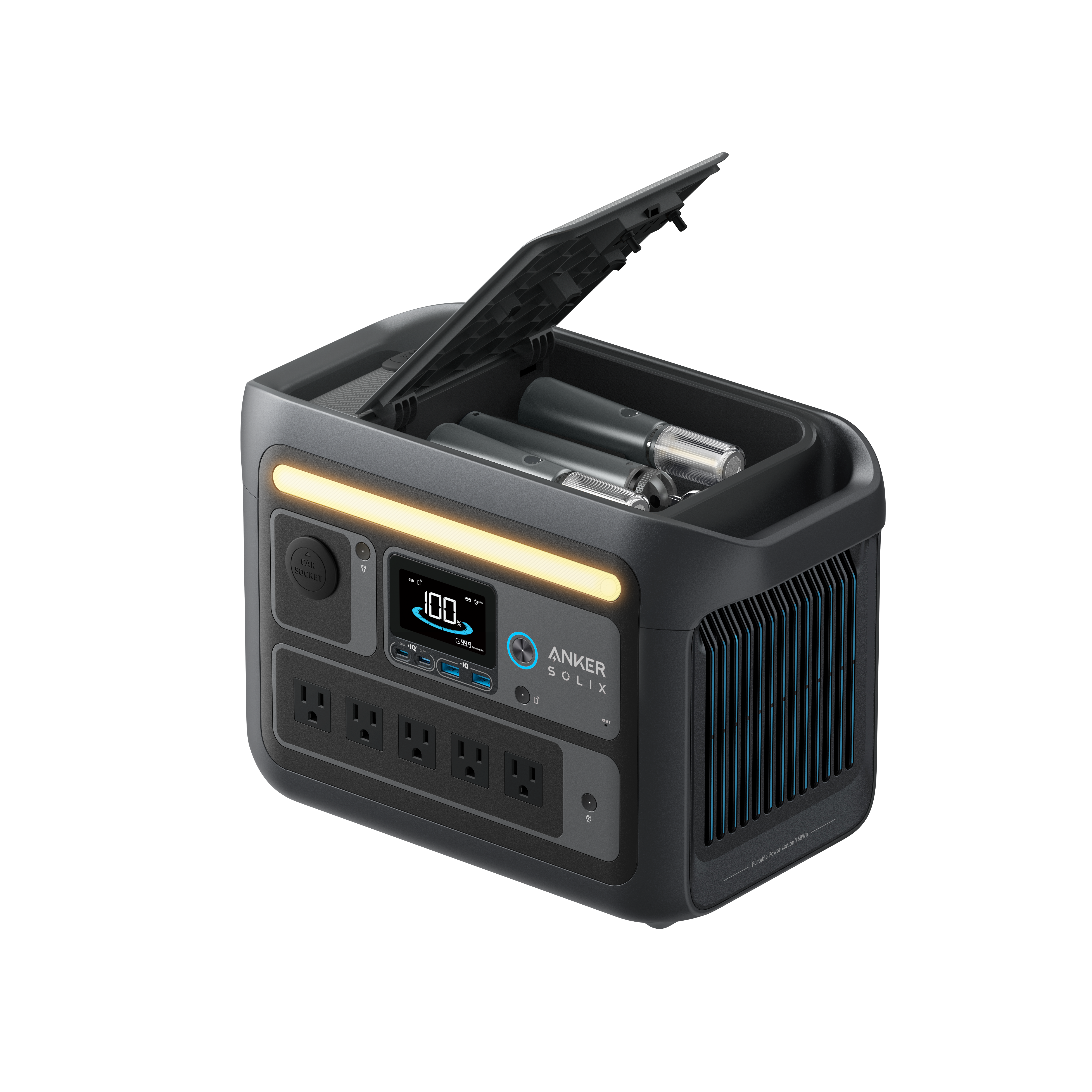 Anker SOLIX C800X 768Wh 1200W Portable Powerhouse for Outdoor Adventures