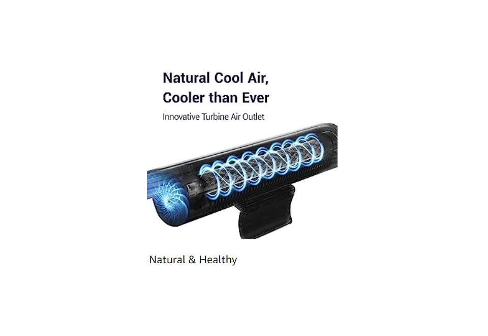 CoolFlow Pro: The Ultimate Computer Monitor Bladeless Fan