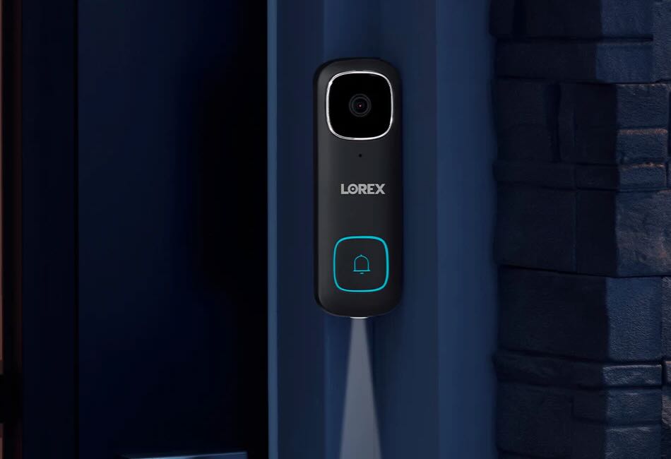 Lorex Smart Video Doorbell - 2K QHD with Person Detection