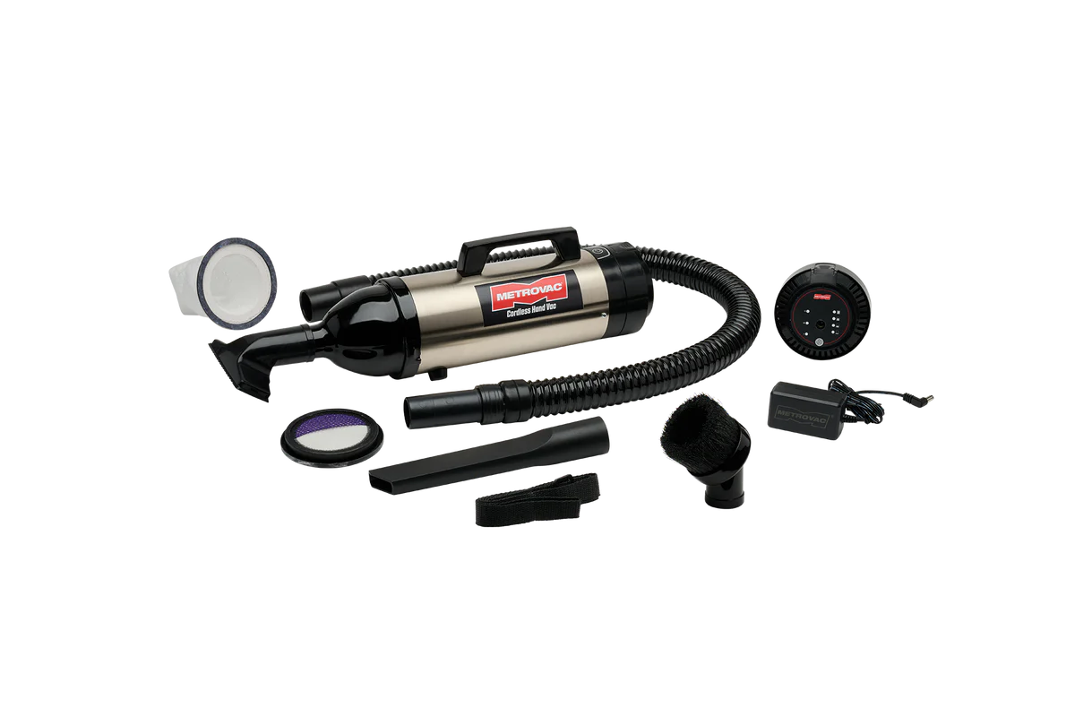 Metrovac CHV-S6 Deluxe Cordless Handheld Vacuum - Your Cleaning Companion
