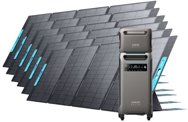 Anker SOLIX F3800 Powerhouse Bundle: 7680Wh of Reliable Backup Power for Any Adventure