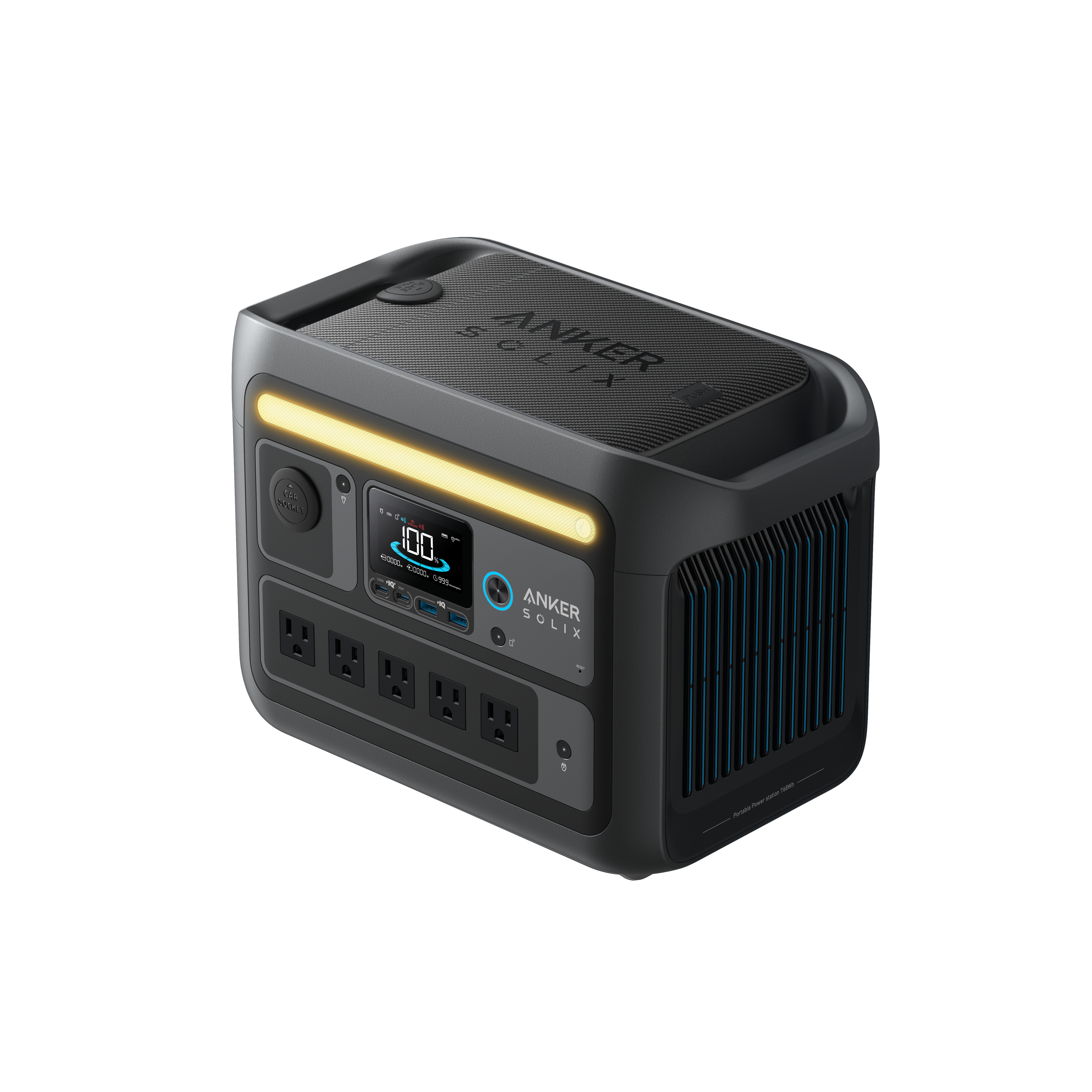 Anker SOLIX C800X 768Wh 1200W Portable Powerhouse for Outdoor Adventures