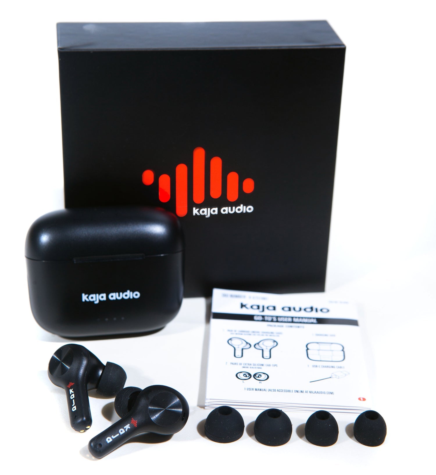 Kaja Audio Go-To Wireless Stemmed Earbuds - Your Ultimate Audio Companion