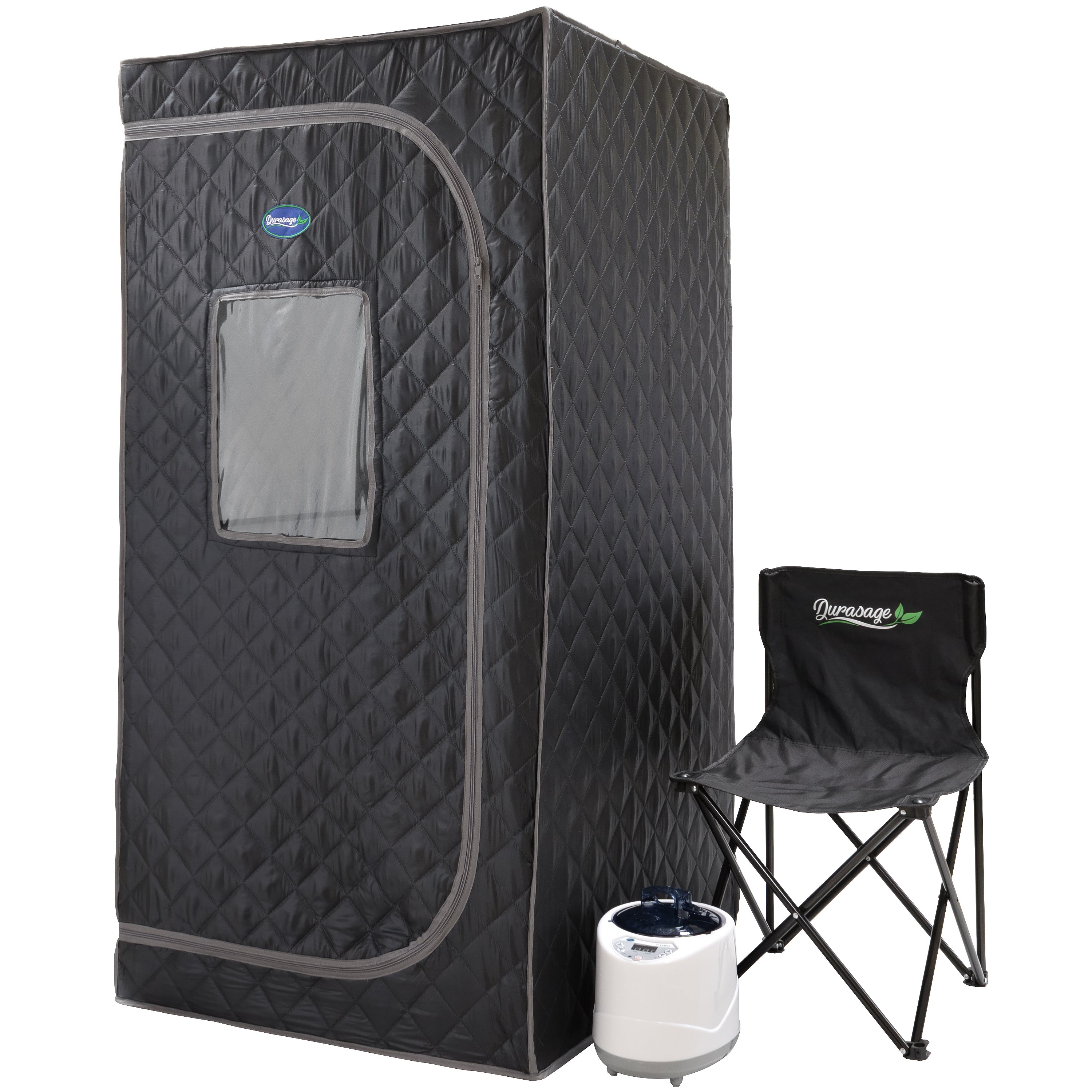 Durasage Home Spa: Portable Full Body Steam Sauna - Relax in Style!