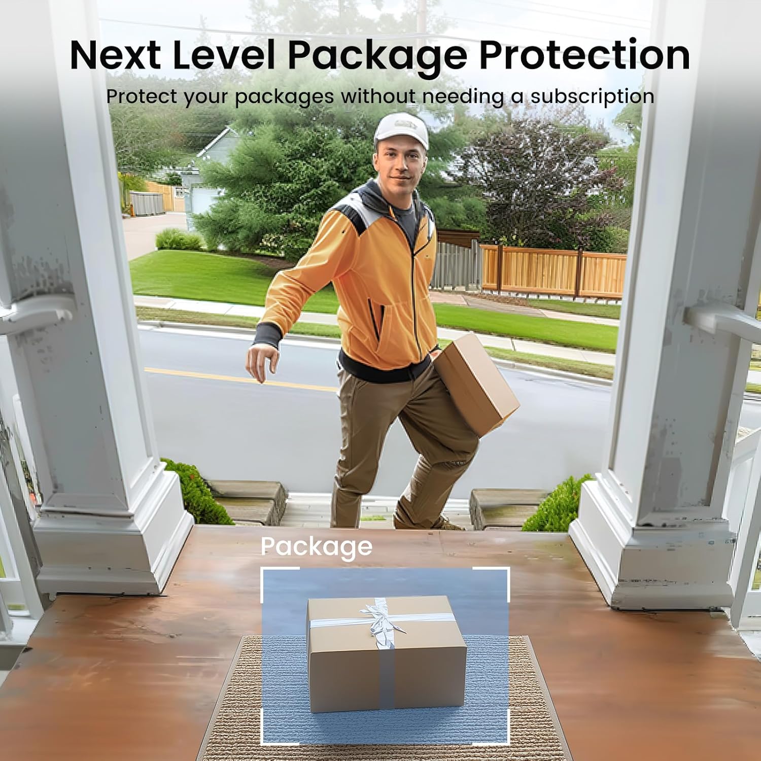 AOSU V8E Smart Wireless Video Doorbell - Your Home's Guardian
