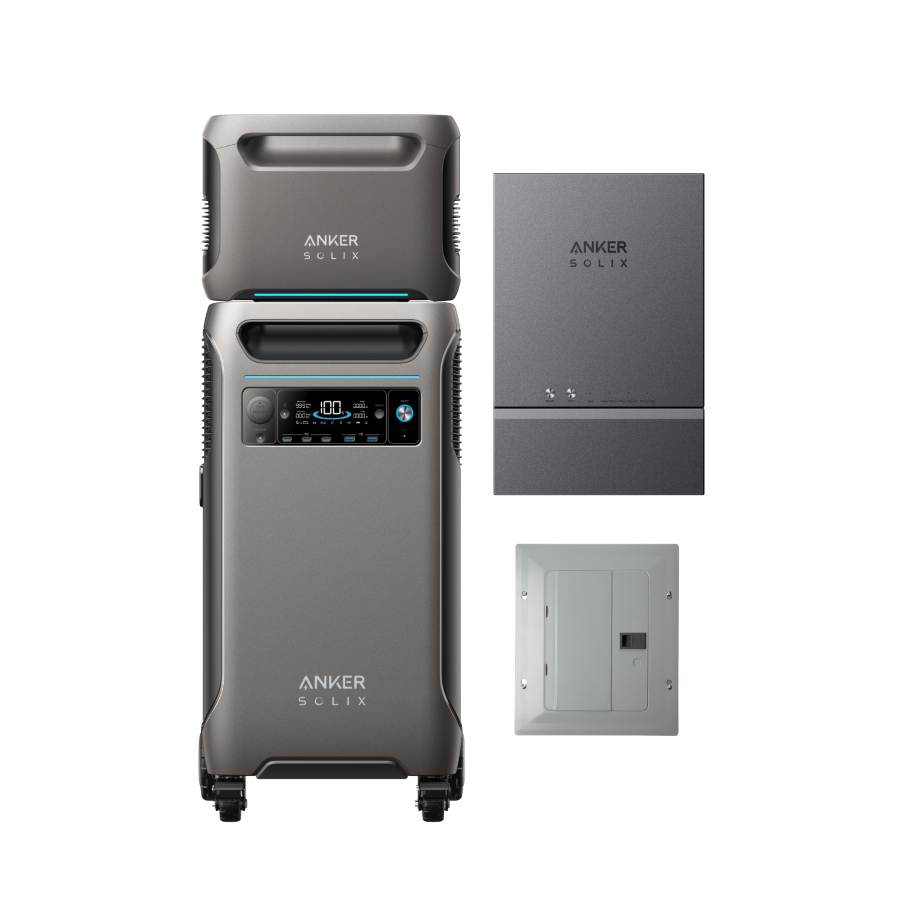 Anker Solix F3800 All-in-One Power Solution with Expansion Battery